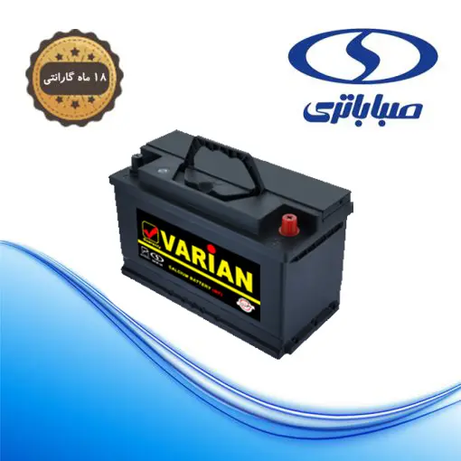 باتری واریان 100 آمپر کارخانه صبا